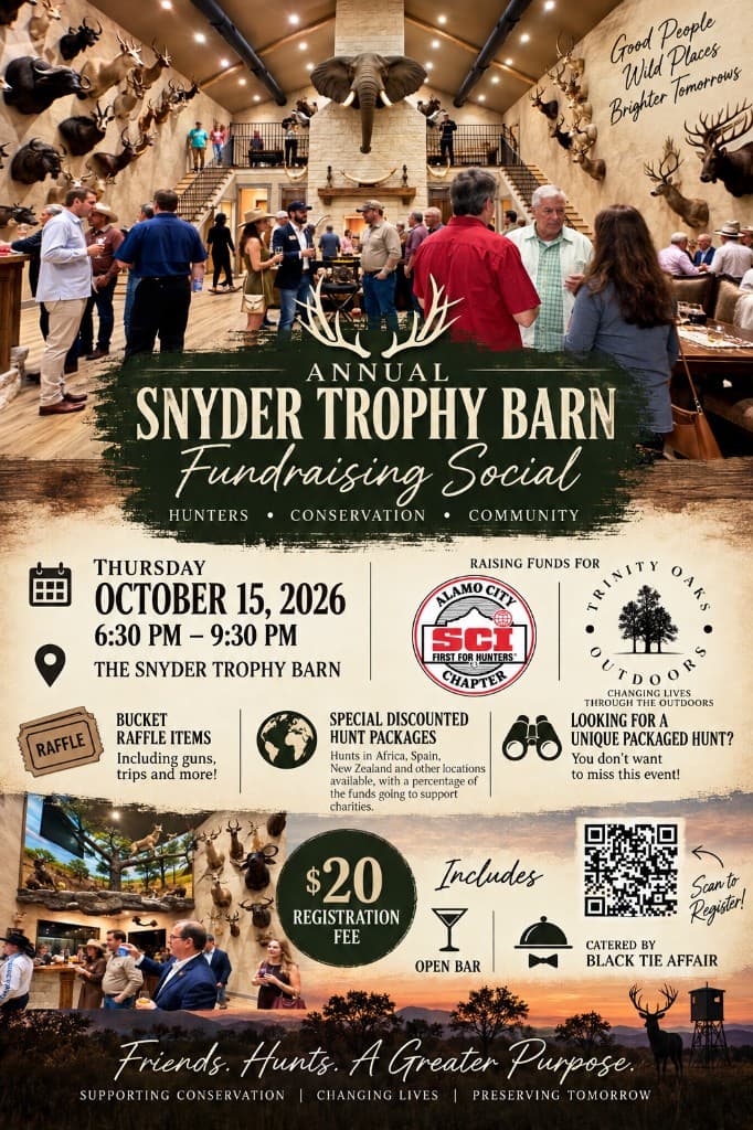 Annual Snyder Trophy Barn Fundraising Social